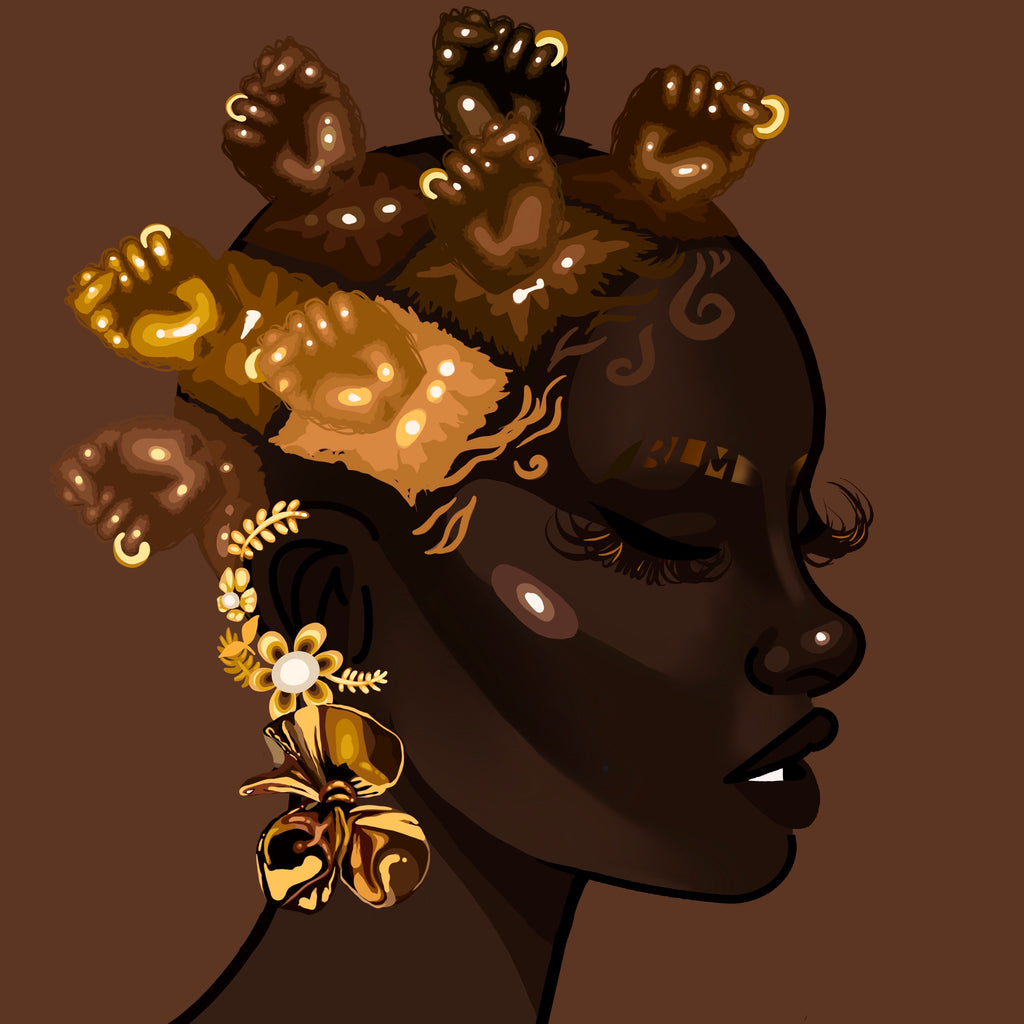 The Bantu Knots Pocket Eyeshadow Palette